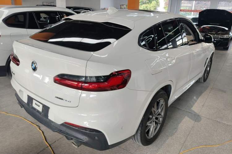 Used BMW X4 2021 xDrive 25i M Sport Package Rear Right 45 Deg