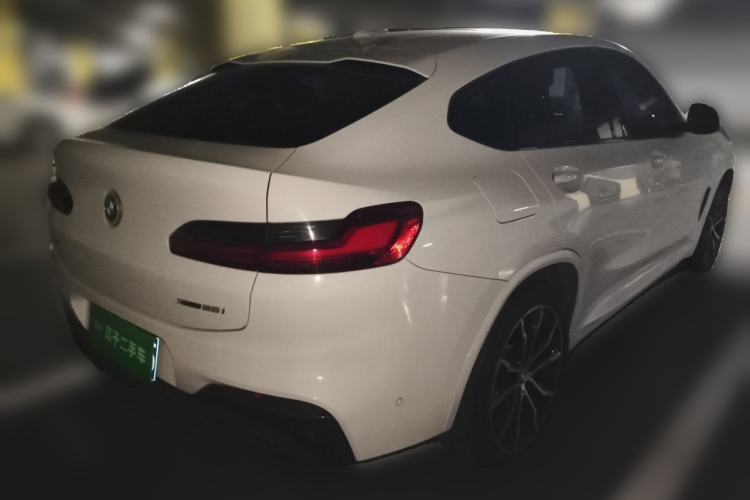 Used BMW X4 2021 xDrive 25i M Sport Night Edition package Rear Right 45 Deg