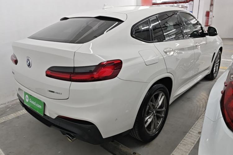 Used BMW X4 2021 Restyled xDrive 25i M Sport Package Rear Right 45 Deg