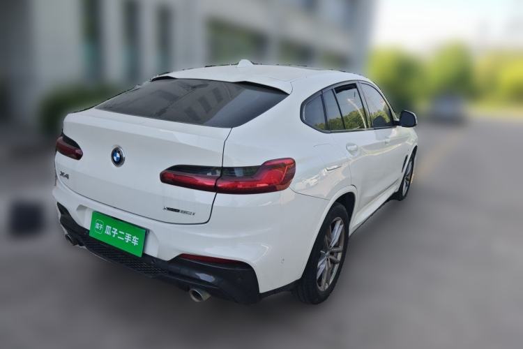 Used BMW X4 2021 xDrive 25i M Sport Package Rear Right 45 Deg