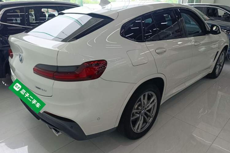 Used BMW X4 2021 Restyled xDrive 25i M Sport Package Rear Right 45 Deg