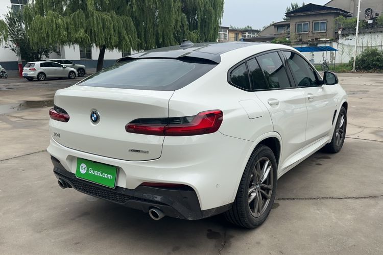 Used BMW X4 2021 xDrive 25i M Sport Package Rear Right 45 Deg