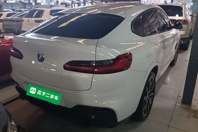 Used BMW X4 2021 xDrive 25i M Sport Night Edition package Rear Right 45 Deg