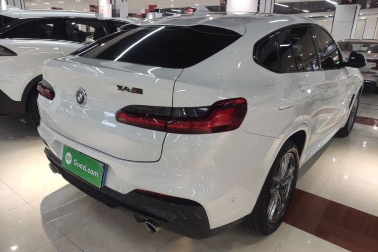 Used BMW X4 2021 Restyled xDrive 25i M Sport Package Rear Right 45 Deg