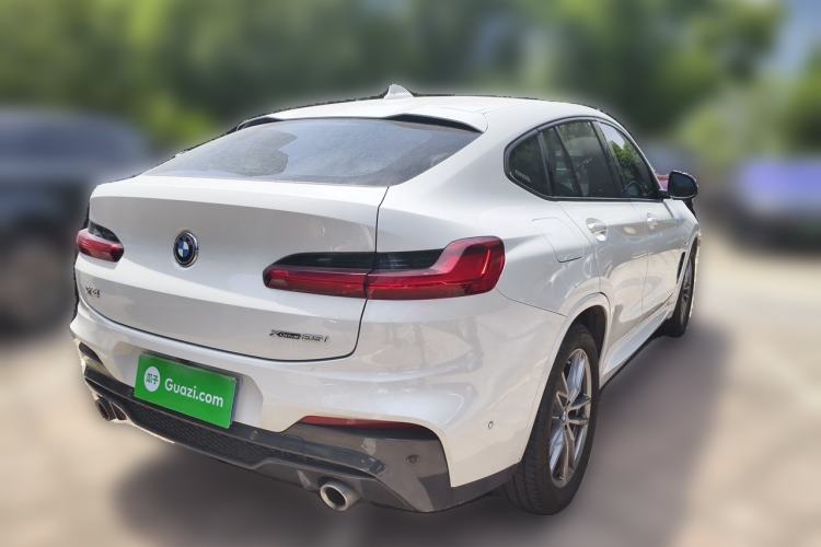 Used BMW X4 2021 xDrive 25i M Sport Package Rear Right 45 Deg