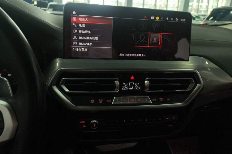 Used BMW X4 2022 xDrive 25i M Sport Package Audio And AC Panel