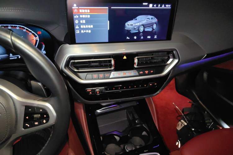 Used BMW X4 2022 xDrive 25i M Sport Package Audio And AC Panel