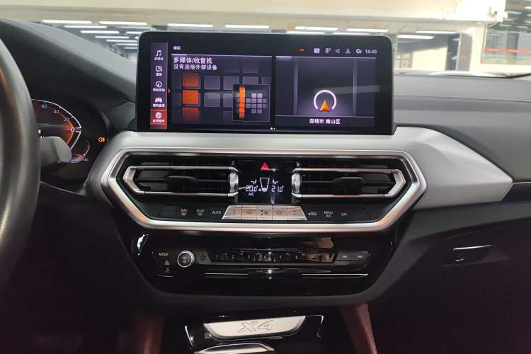 Used BMW X4 2022 xDrive 25i M Sport Package Audio And AC Panel