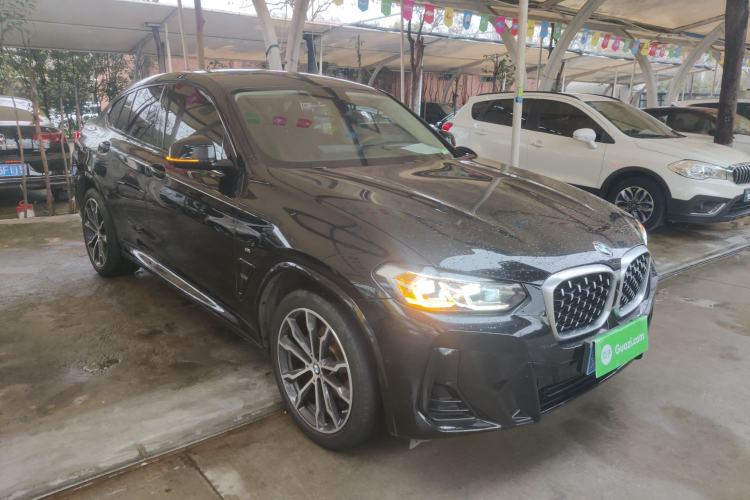 Used BMW X4 2022 xDrive 30i M Sport Package Front Right 45 Deg