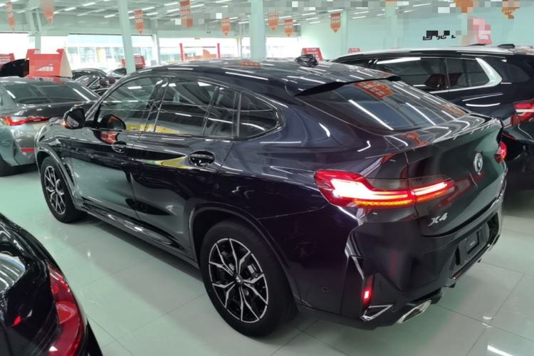 Used BMW X4 2022 xDrive 25i M Sport Package Rear Left 45 Deg