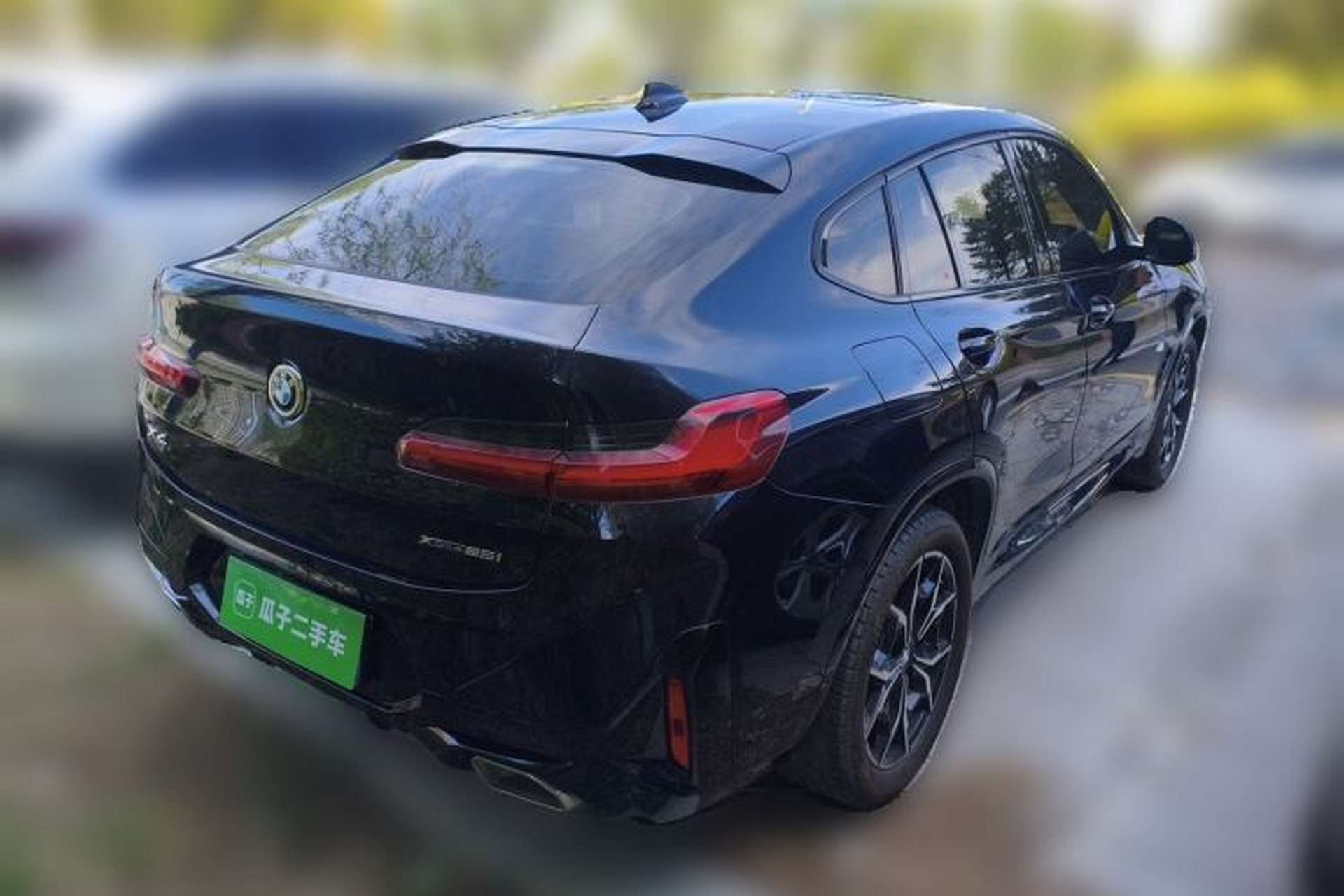 Used BMW X4 2022 xDrive 25i M Sport Package Rear Right 45 Deg