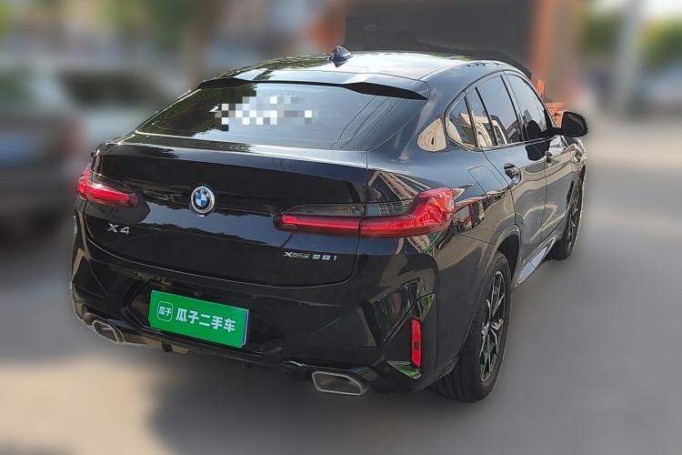 Used BMW X4 2022 xDrive 25i M Sport Package Rear Right 45 Deg