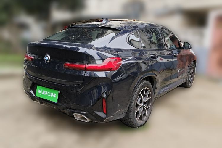 Used BMW X4 2022 xDrive 25i M Sport Package Rear Right 45 Deg
