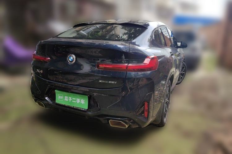 Used BMW X4 2022 xDrive 25i M Sport Package Rear Right 45 Deg