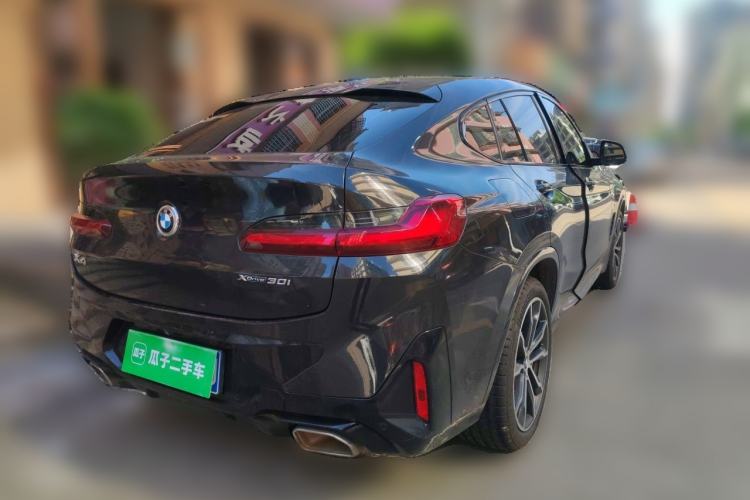 Used BMW X4 2022 xDrive 30i M Sport Package Rear Right 45 Deg