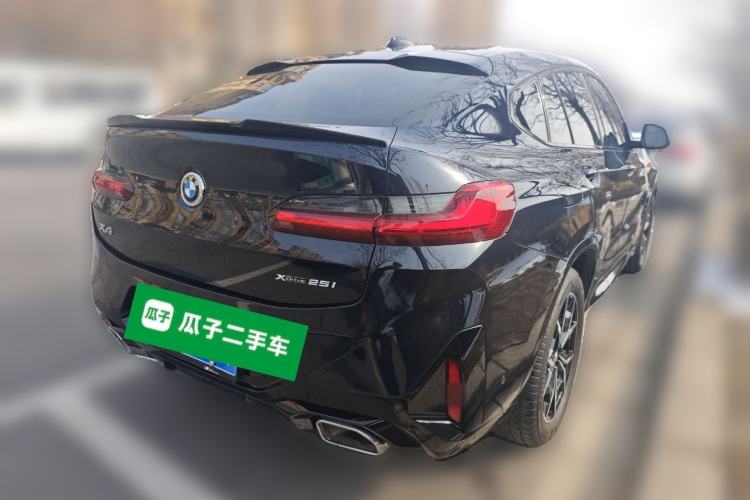 Used BMW X4 2022 xDrive 25i M Sport Package Rear Right 45 Deg