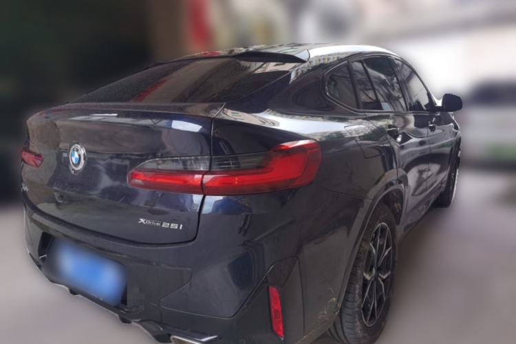 Used BMW X4 2022 xDrive 25i M Sport Package Rear Right 45 Deg