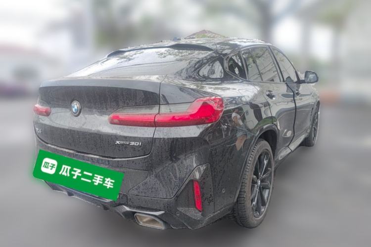 Used BMW X4 2022 Restyled xDrive 30i M Sport Night Edition Package Rear Right 45 Deg