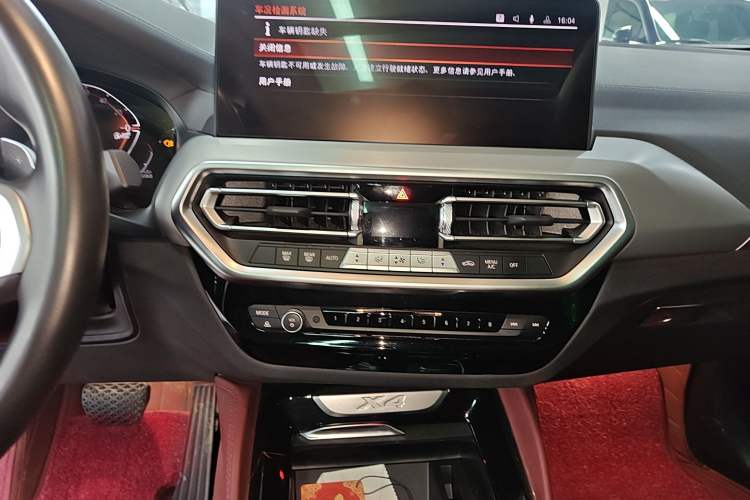Used BMW X4 2022 xDrive 25i M Sport Package Audio And AC Panel
