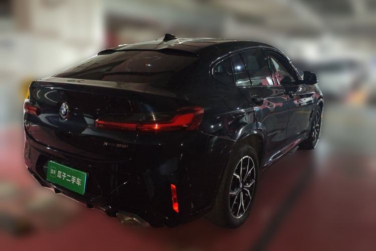 Used BMW X4 2022 xDrive 25i M Sport Package Rear Right 45 Deg