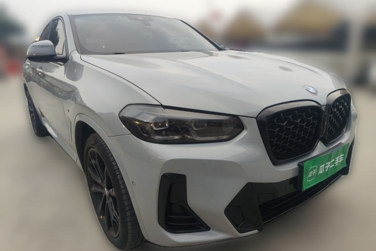 Used BMW X4 2022 xDrive 30i M Sport Night Edition package Front Right 45 Deg