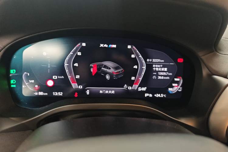 Used BMW X4 2022 Restyled xDrive 30i M Sport Night Edition Package Instrument Cluster