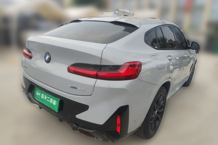 Used BMW X4 2022 xDrive 30i M Sport Night Edition package Rear Right 45 Deg