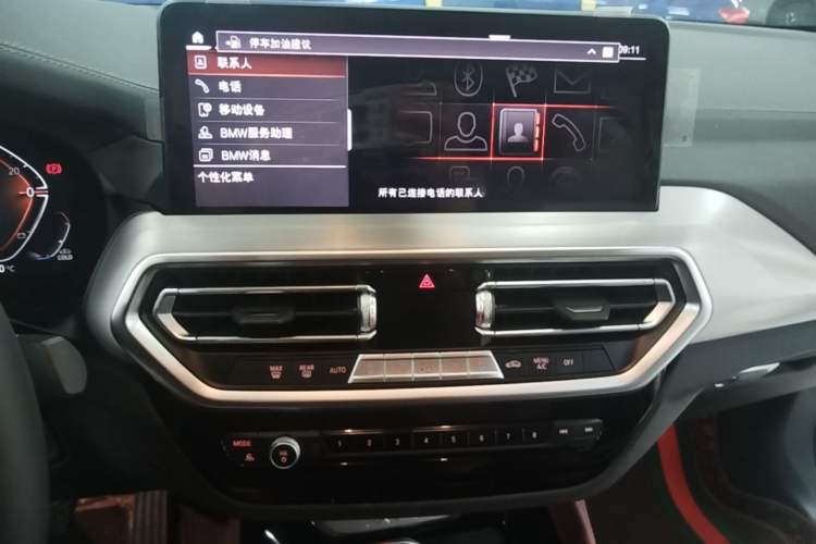 Used BMW X4 2022 xDrive 25i M Sport Package Audio And AC Panel