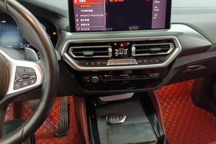 Used BMW X4 2022 xDrive 30i M Sport Night Edition package Audio And AC Panel