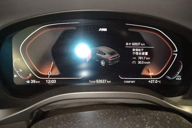 Used BMW X4 2022 xDrive 30i M Sport Package Instrument Cluster