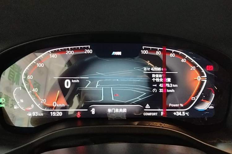 Used BMW X4 2022 xDrive 25i M Sport Package Instrument Cluster
