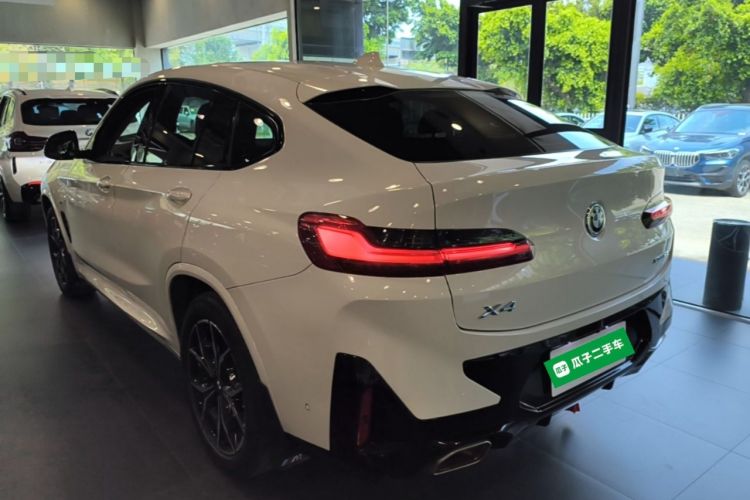 Used BMW X4 2022 xDrive 25i M Sport Package Rear Left 45 Deg