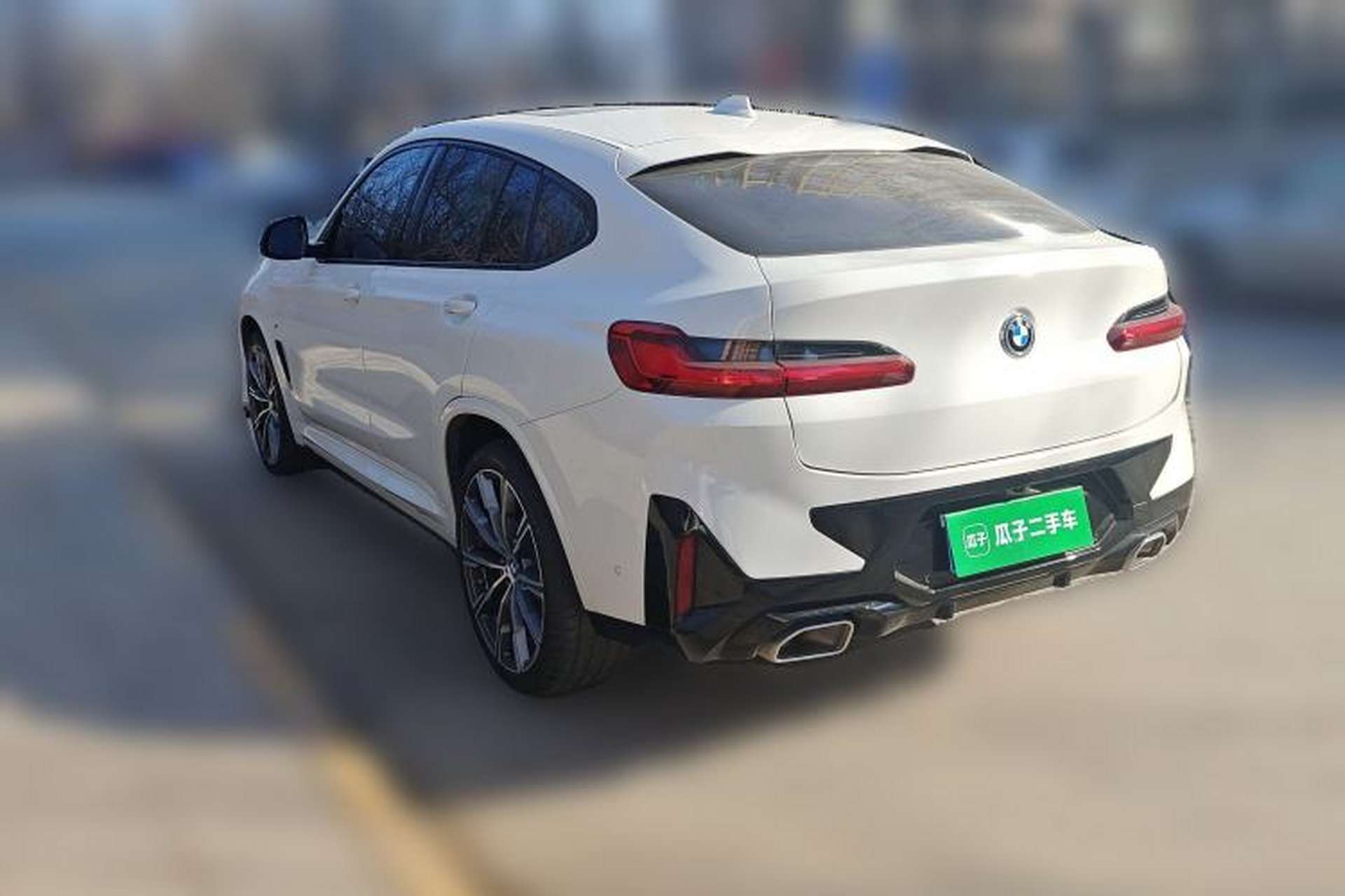 Used BMW X4 2022 xDrive 25i M Sport Package Rear Left 45 Deg