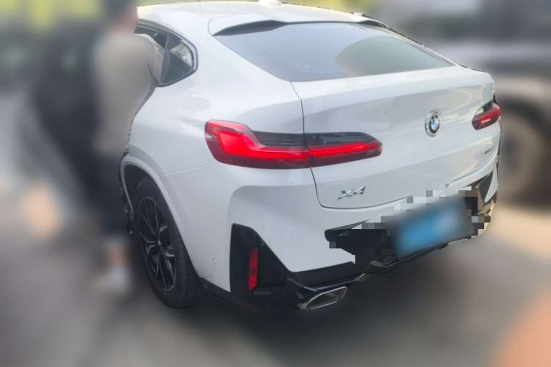 Used BMW X4 2022 xDrive 25i M Sport Package Rear Left 45 Deg
