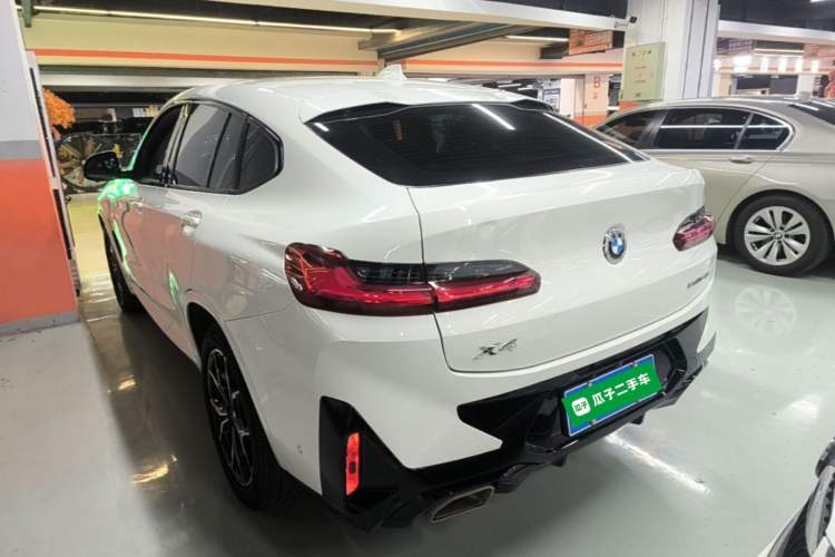 Used BMW X4 2022 xDrive 25i M Sport Package Rear Left 45 Deg