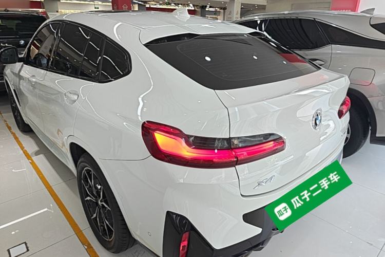 Used BMW X4 2022 xDrive 25i M Sport Package Rear Left 45 Deg