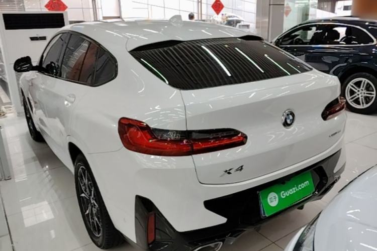 Used BMW X4 2022 xDrive 25i M Sport Package Rear Left 45 Deg