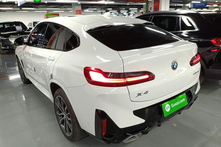 Used BMW X4 2022 xDrive 30i M Sport Package Rear Left 45 Deg