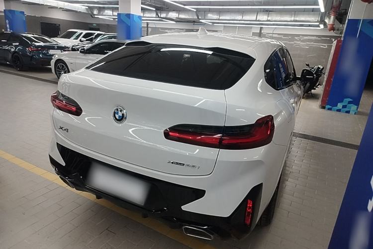 Used BMW X4 2022 xDrive 25i M Sport Package Rear Right 45 Deg