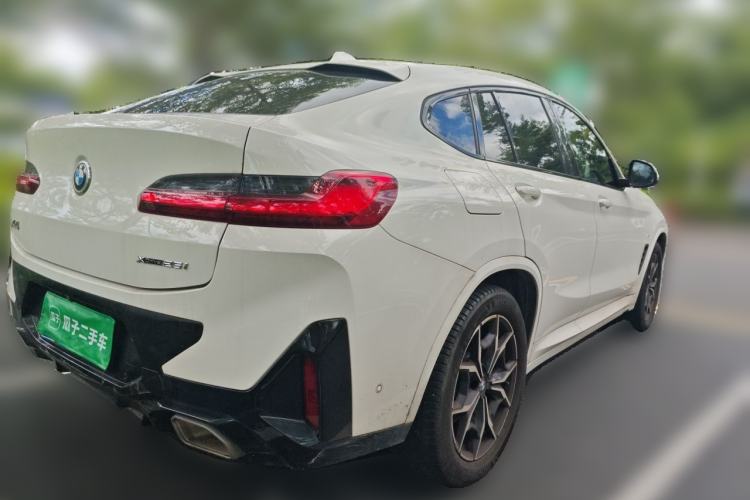 Used BMW X4 2022 xDrive 25i M Sport Package Rear Right 45 Deg