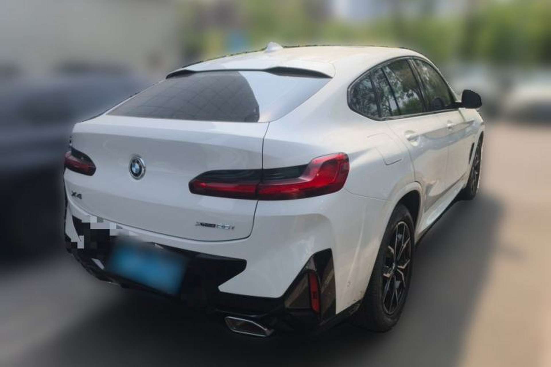 Used BMW X4 2022 xDrive 25i M Sport Package Rear Right 45 Deg