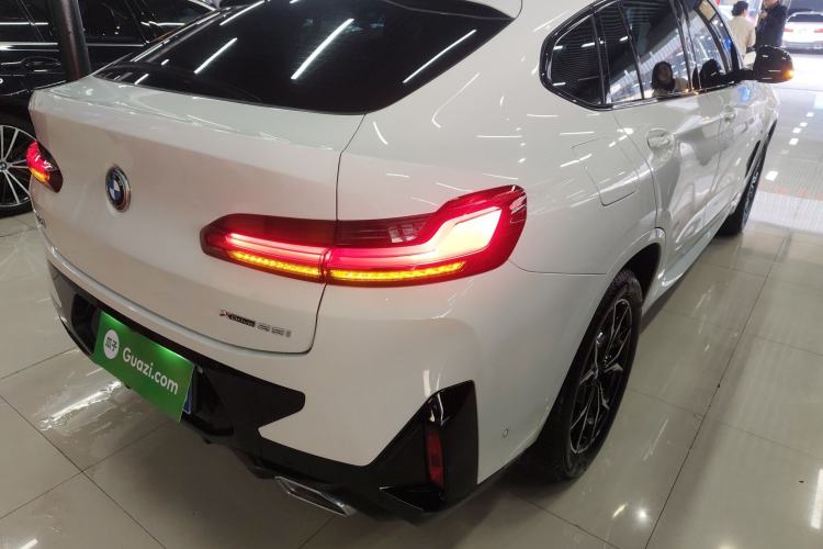 Used BMW X4 2022 xDrive 25i M Sport Package Rear Right 45 Deg