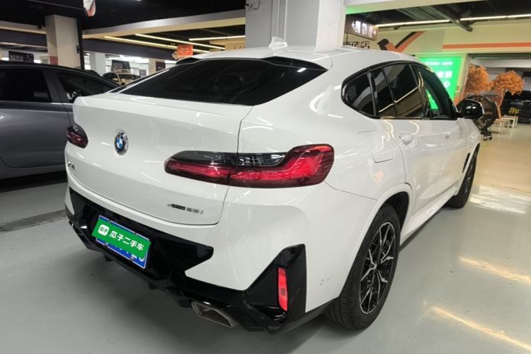 Used BMW X4 2022 xDrive 25i M Sport Package Rear Right 45 Deg