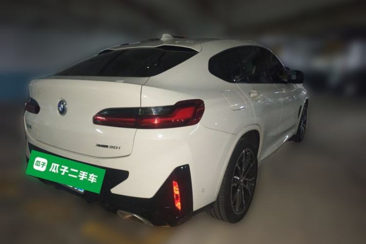 Used BMW X4 2022 xDrive 30i M Sport Package Rear Right 45 Deg