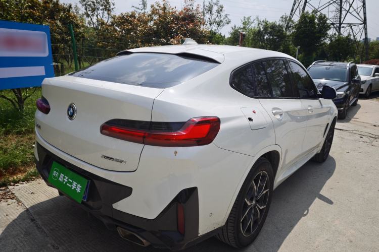 Used BMW X4 2022 xDrive 25i M Sport Package Rear Right 45 Deg