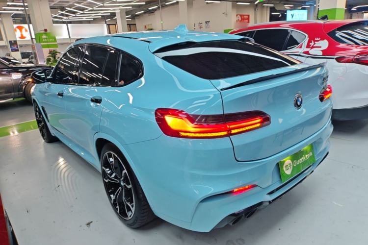 Used BMW X4 M 2019 X4 M Thunder Edition Rear Left 45 Deg
