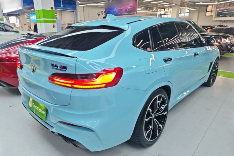 Used BMW X4 M 2019 X4 M Thunder Edition Rear Right 45 Deg