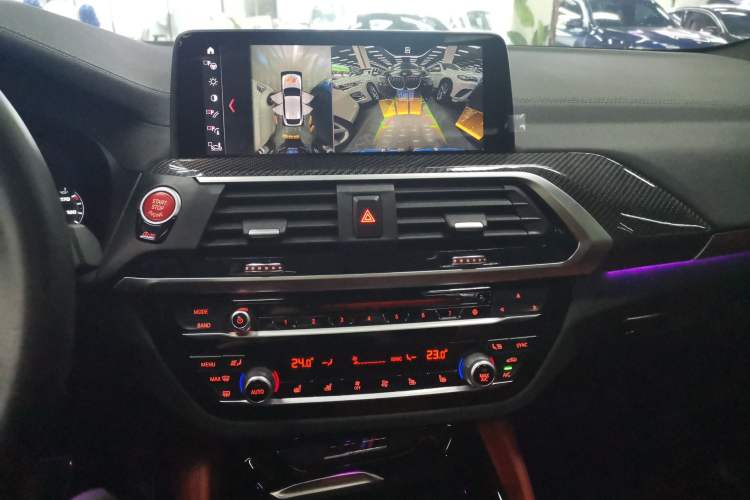 Used BMW X4 M 2019 X4 M Thunder Edition Audio And AC Panel