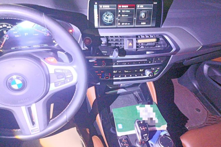 Used BMW X4 M 2019 X4 M Audio And AC Panel