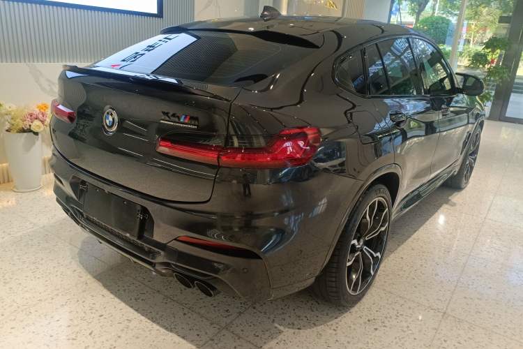 Used BMW X4 M 2019 X4 M Thunder Edition Rear Right 45 Deg